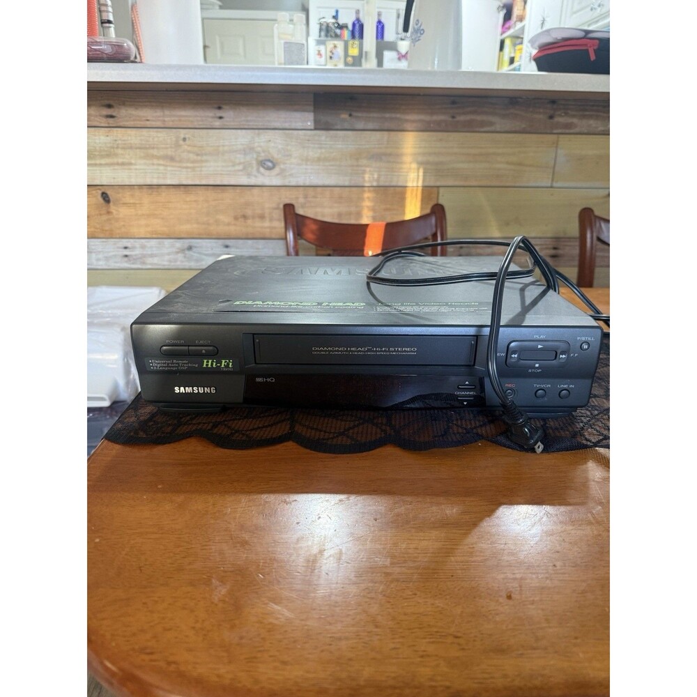 Samsung VR8705 VCR/VHS HIFI Player Recorder No Remote Untested